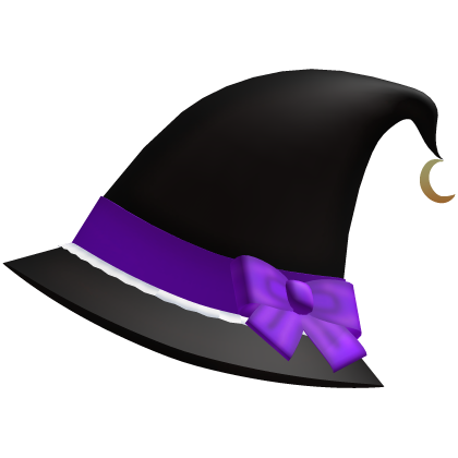Cute Halloween Witch Hat (Purple)