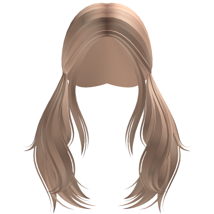 Long Low Loose Twintails (Blonde) Roblox item