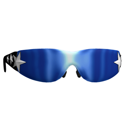 Star Sunglasses Hat Blue Roblox item