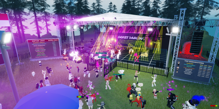 [INDO] ORKES DANGDUT VVIP🎤 Music Party Simulator screenshot 4