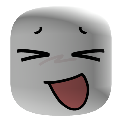 Happy Smile Face - White Roblox item