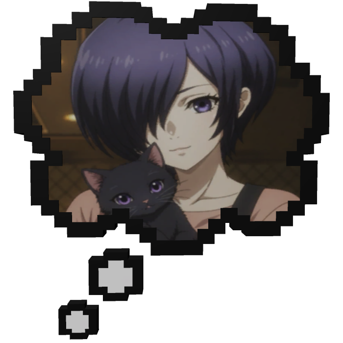 Touka Kirishima Tokyo Ghoul | Thinking Bubble 