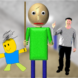 Baldde fun house math (Old baldis basics)