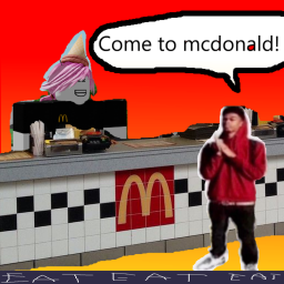 work at the only mcdonalds in  R&R simulator