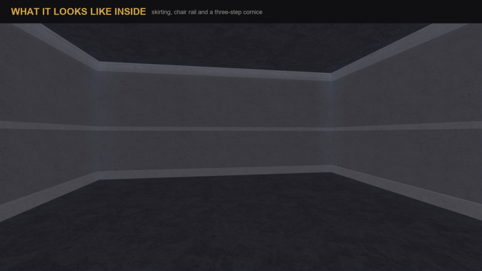 Cornice - Trim, Skirting & Crown Molding Tool preview 3