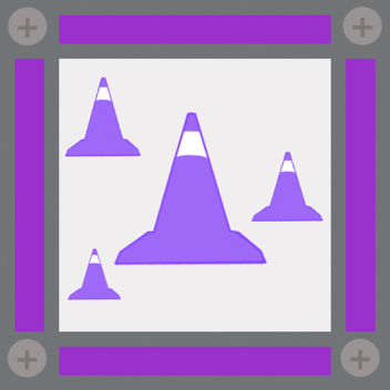 Wall of Purple Cones