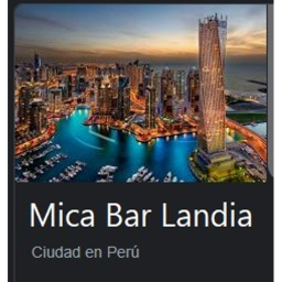 MicaBarLandia
