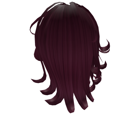 Gyaru Bouncy Layered Curls Burgundy