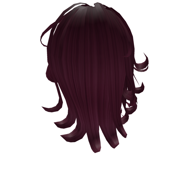 Gyaru Bouncy Layered Curls Burgundy