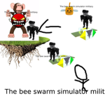 The Bee Swarm Military