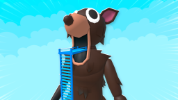 Wspinaj się na monstrum jelenia