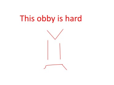 No Checkpoint Obby (Hard)
