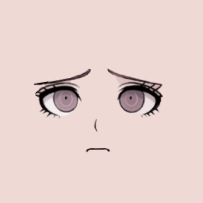 Mikan Tsumiki sprite face - skin background Roblox decal