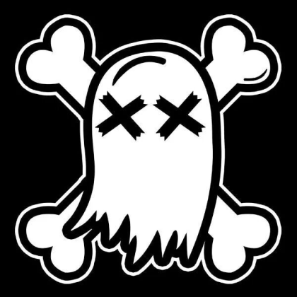 Ghost Town ghost logo 2 Roblox decal
