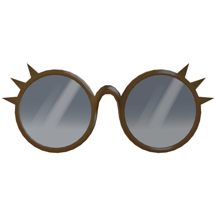 Round Glasses with Eyelashes - Baba [Deadlock]