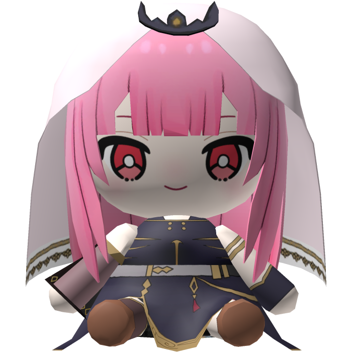 Mori Calliope Plush (Back) Hololive