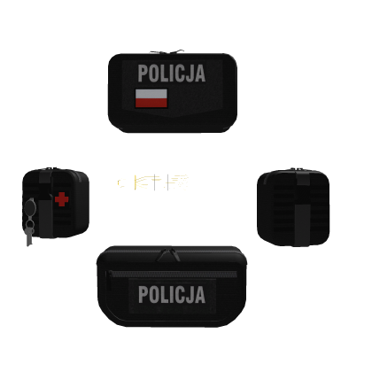 Polish Police Tactical Black Plate Carrier Addon 2 Roblox item