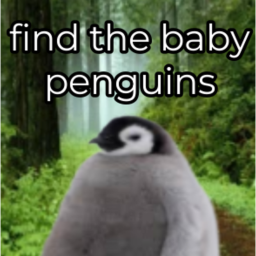 Find the baby penguins
