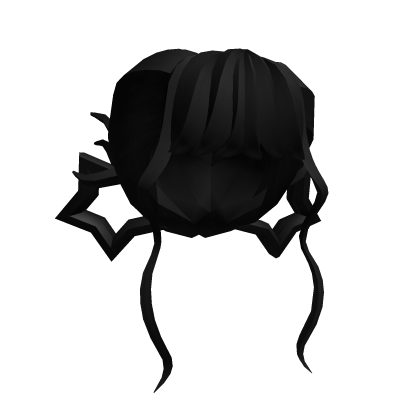Y2k Star Buns (Black) Roblox item