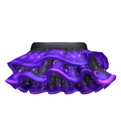 Purple Halloween Skirt thumbnail