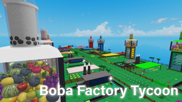 Boba Factory Tycoon — official Roblox game image