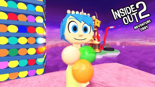 Inside Out 2 Adventure Obby