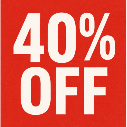 40% off