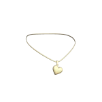 Miau Heart Necklace Gold