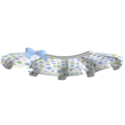 ♡ Frutiger Aero blue green tutu skirt tweencore xd Roblox item