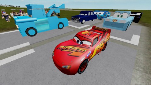 Lightning Mcqueen And Friends Race
