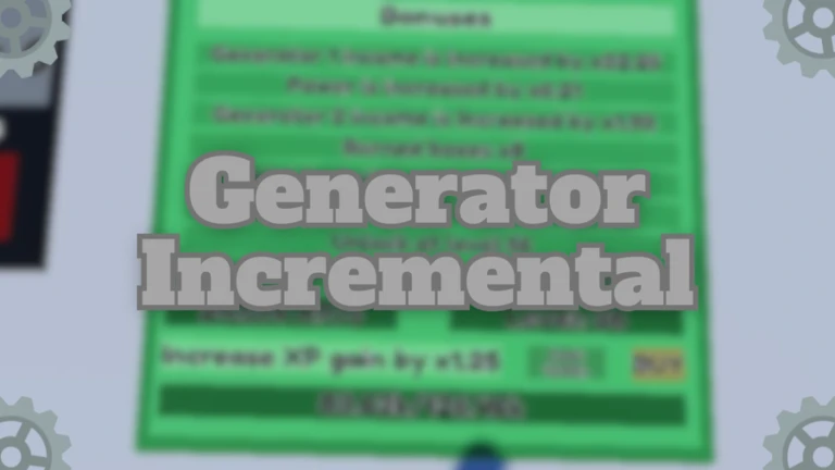 Generator Incremental!