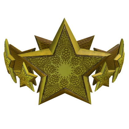 Ornate Gold Star Crown Roblox item