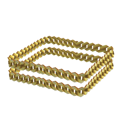 Gold Chain Link Anklet [L] thumbnail