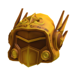 Casco Dorado Lunar Estelar