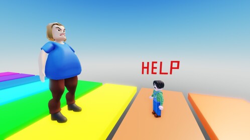 Escape Mad Karen's Obby