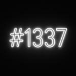 #1337