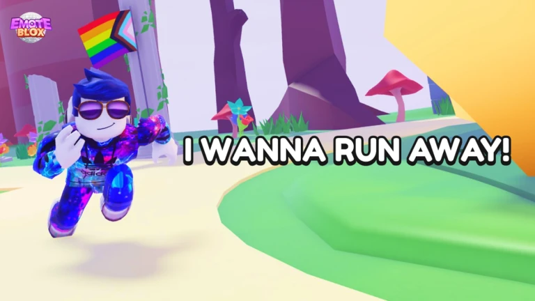 [I WANNA RUN AWAY!] 💖 Emote Blox
