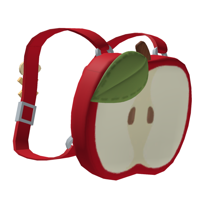 Cute igari twee red apple backpack