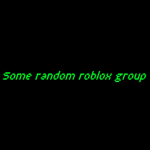 Some random roblox group...