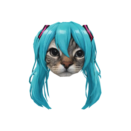 Miku Cat Hair Roblox item