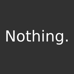 Nothing. icon