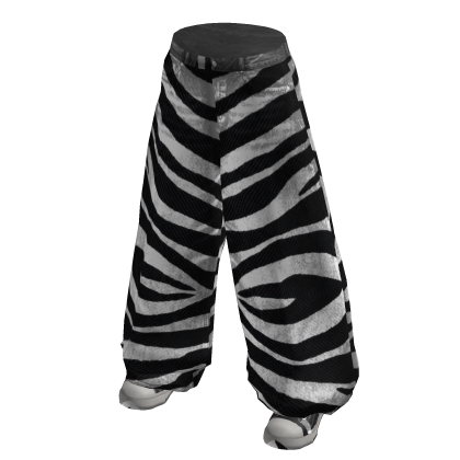 Zebra Print Jeans