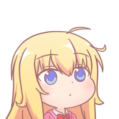 Anime-Cute-Girl-Face-Transparent-PNG Roblox decal