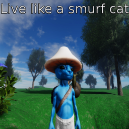 Live like Smurf Cat icon