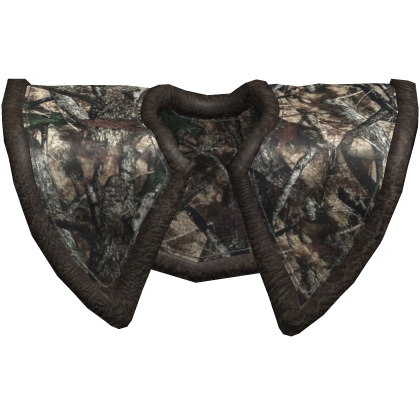 Dark Camo Leather Cloak Cape Roblox item