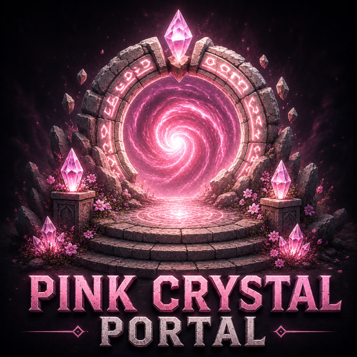 Pink Crystal Portal Made by Zelgraz preview 2