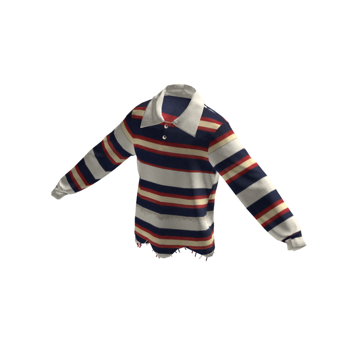 Navyline Stripe Polo