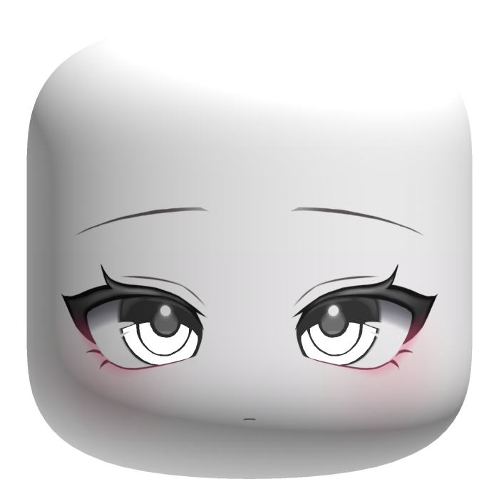 Soft Calm Pretty Face (Eye Recolorable)