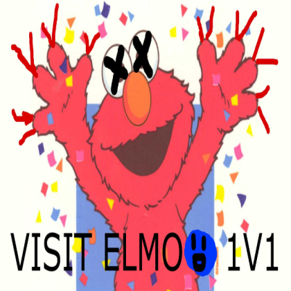Elmo Horror Roblox decal