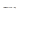 Lab Simulator Group